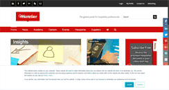 Desktop Screenshot of ehotelier.com